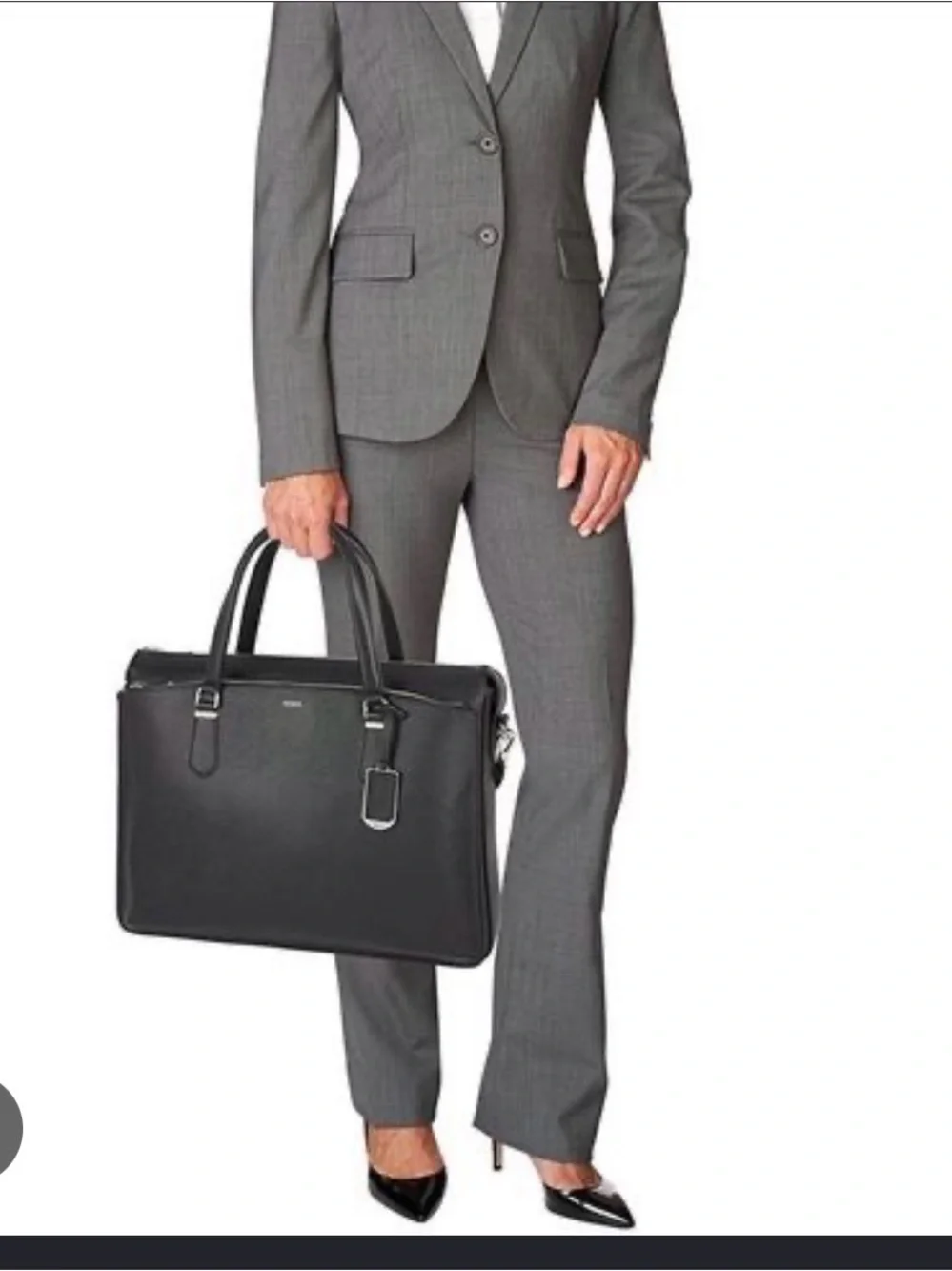 Tumi Nita Commuter Briefcase, Earl Grey
